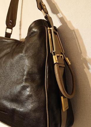 Женская кожаная сумка jil sander кожа3 фото