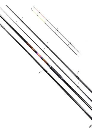 Удилище brain fishing фидерное apex double 4.50m 5.0lbs/max 250g (1858.41.77)