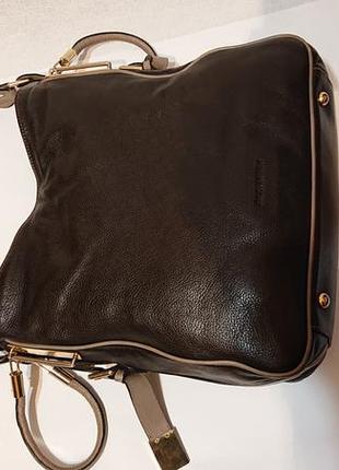 Женская кожаная сумка jil sander кожа4 фото