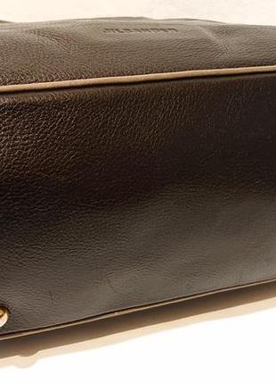 Женская кожаная сумка jil sander кожа6 фото