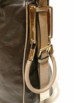 Женская кожаная сумка jil sander кожа7 фото