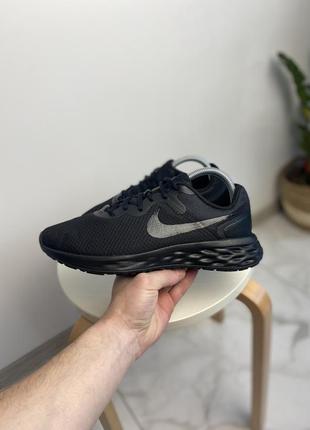 Кроссовки nike revolution 6 n black оригинал