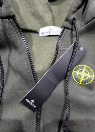 Теплий підлітковий костюм stone island для хлопчика2 фото