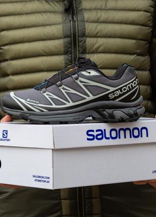 Кроссовки водоотталкивающие salomon xt-6 gore-tex кроссовки саломон водоотталкивающие