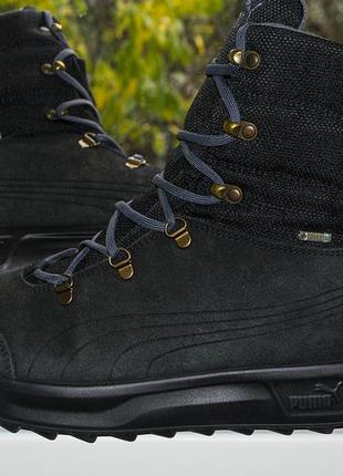 Ботинки треккинговые puma caminar bsdx goretex black&grey original boots 42 г. оригинал