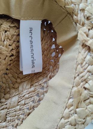 Летняя солнцезащитная шляпа. летняя плетеная шляпа