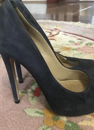 Замшевые туфли aldo