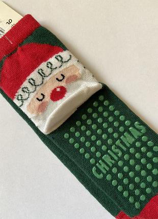 Новогодние носки санта