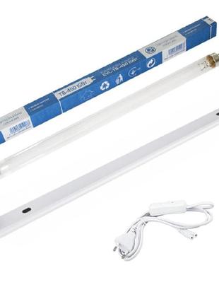 Набір світильник handle-15w + кварцова лампа озонова 15 вт + вимикач