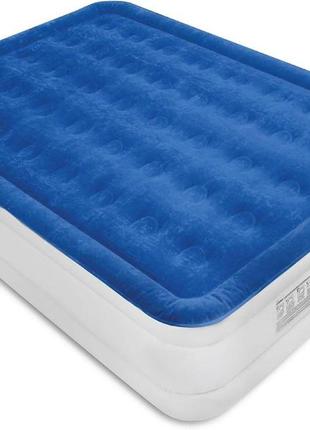 Бу роскошный надувной матрас серии soundasleep dream с технологией comfortcoil и встроенным насосом высокой мо