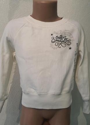 Толстовка, свитшот с принтом на утеплителе