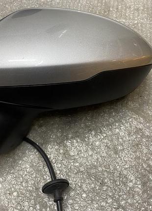 Зеркало заднего вида левое opel astra k 2015-2019, 5 pin., оригинал, б.у., 13453478