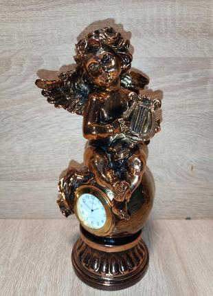 Настільні, камінні годинники 7