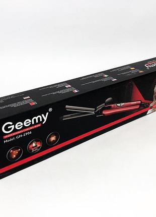 Праска для волосся gemei gm-2906, прилад для завивки волосся, плойка для прикореневого об'єму, плойка2 фото