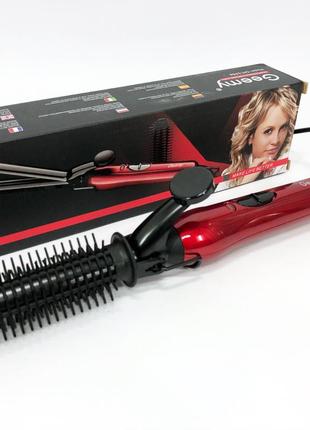 Праска для волосся gemei gm-2906, прилад для завивки волосся, плойка для прикореневого об'єму, плойка4 фото