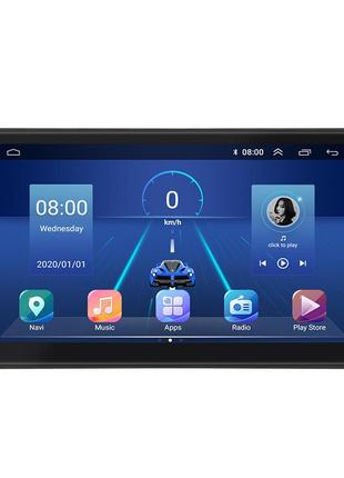 Штатна магнітола lesko для kia sorento i 2002-2006 екран 9" 6/128gb 4g wi-fi gps top