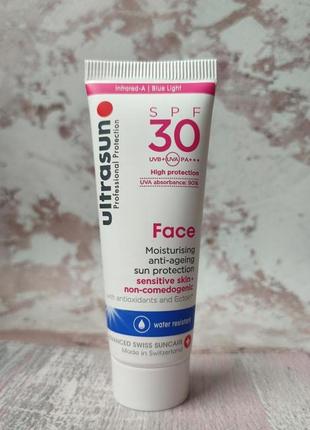 Ultrasun face spf30 солнцезащитный крем 25 ml