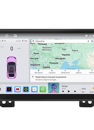 Штатна магнітола lesko для mazda mpv ii (lw) 1999-2003 екран 9" 4/64 qled carplay 4g wi-fi gps 360 prime