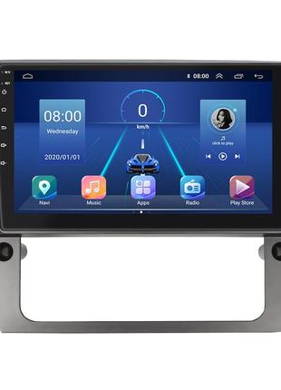 Автомагнитола lesko для авто skoda superb i 2001-2006 экран 9" 2/32gb 4g wi-fi gps top carplay 8шт