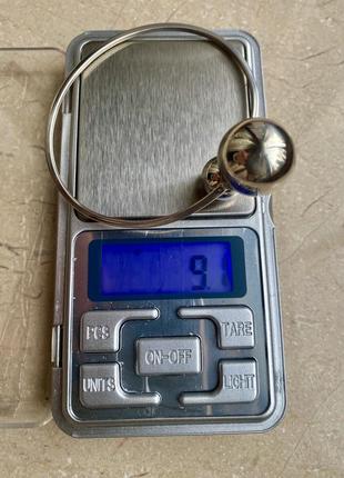 Стильный серебряный браслет