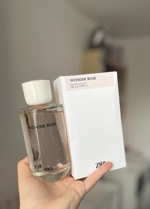 Туалетна вода zara wonder rose 180 ml нові запаковані