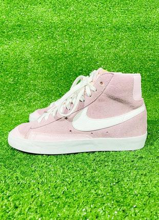 Кросівки жіночі nike blazer mid vintagepink foam pink