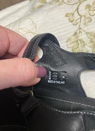 Натуральна шкіра 💥нові босоніжки сандалі 41 р ecco экко