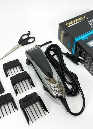 Проводная профессиональная машинка для стрижки волос gemei gm-813, машинка для стрижки волос домашняя