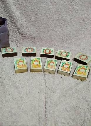 Спички гомельдрев. в оригинальной упаковке. по 5 разных упаковок.