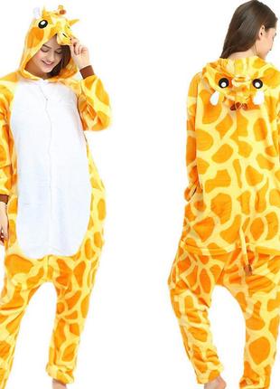 Пижама кигуруми kigurumi костюм жирафа  s  на рост 140-150 см