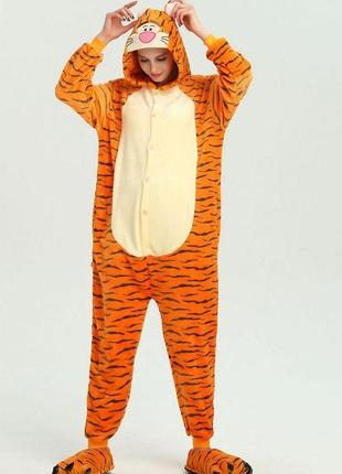 Пижама кигуруми kigurumi костюм тигр xl на рост 175-182