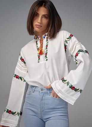 Блуза -вышиванка женская2 фото