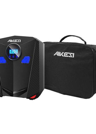 Автомобильный компрессор aikesi aks-5501-b + сумка