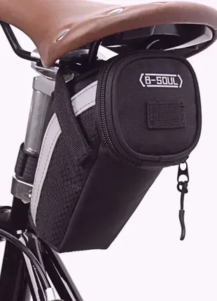 Сумка для хранения велосипедных аксессуаров велосумка объем 1 литр