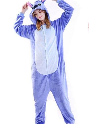Пижама кигуруми kigurumi костюм стич stich l 160-170 см