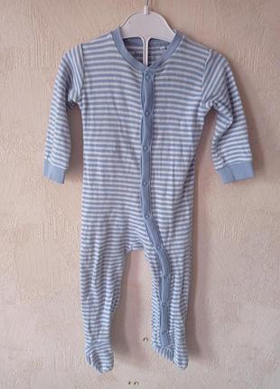 Человечек трикотажный перхотил 6 9 12 мес