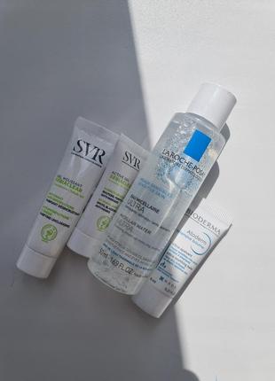 Пробніки мініатюри bioderma la roche-posay svr