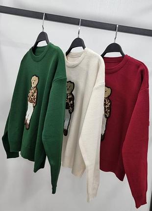 Свитер с мишкой 3