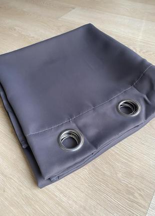 Штора блэкаут на люверсах, британия, новая