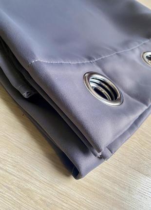 Штора блэкаут на люверсах, британия, новая