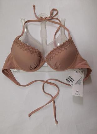 Шикарный бюстгальтер /верх от купальника бренда h&m, eur 80a.