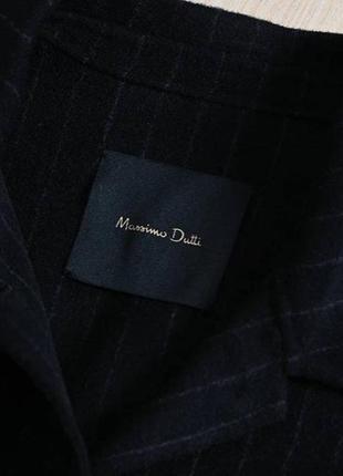 Пиджак massimo dutti полосатый 4