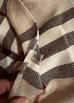 Палантин, шарф burberry оригинал бренд размер 200*83 см