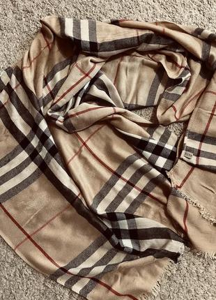 Палантин, шарф burberry оригинал бренд размер 200*83 см
