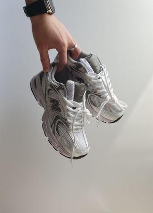 New balance 574 gray white