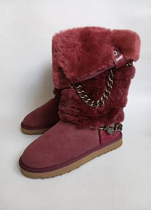 Замшеві утепленні чобітки australia luxe collective