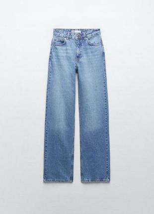 Джинсы zara прямого кроя размер 38