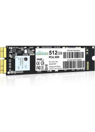 Nvme ssd 512 гб pcie gen3x4 внутренний твердотельный накопитель с 3d nand для macbook air