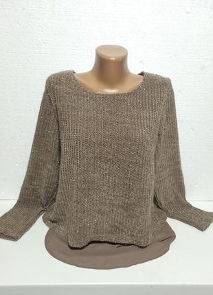 Кофтинка з імітацією блузи.