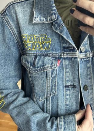 Джинсовая куртка levi’s star wars